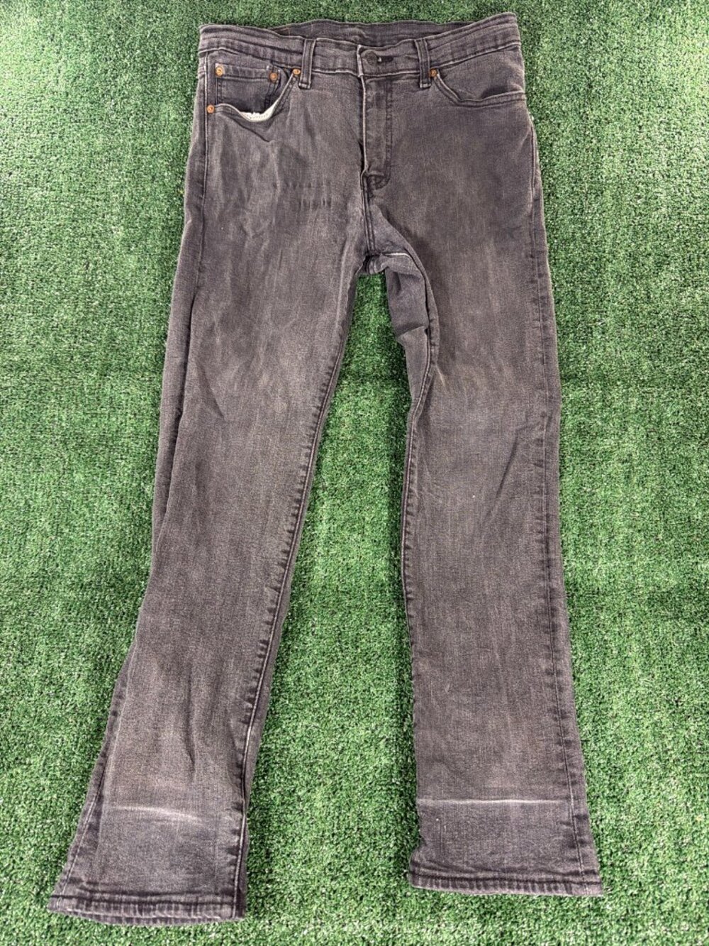 Levi's 511 Slim Fit Jeans Men 32x30 Black Faded
